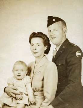 John and Blanche with daughter Alice