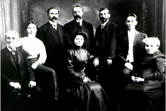 Hugh and Ellen Brinsmead and Family