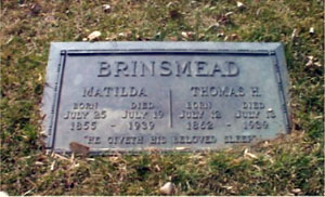 Tom and Matilda's Grave