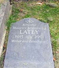 Maurice Brinsmead Latey's grave