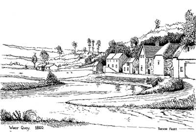 Wear Quay in 1800 - Trevor Frost