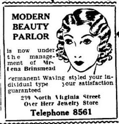 Lena Brinsmead's Beauty Parlour